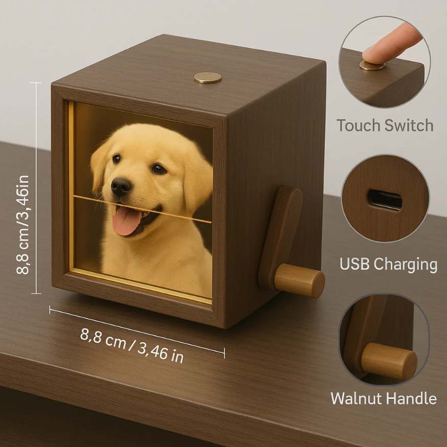 Custom photo box