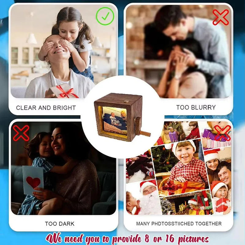 Custom photo box